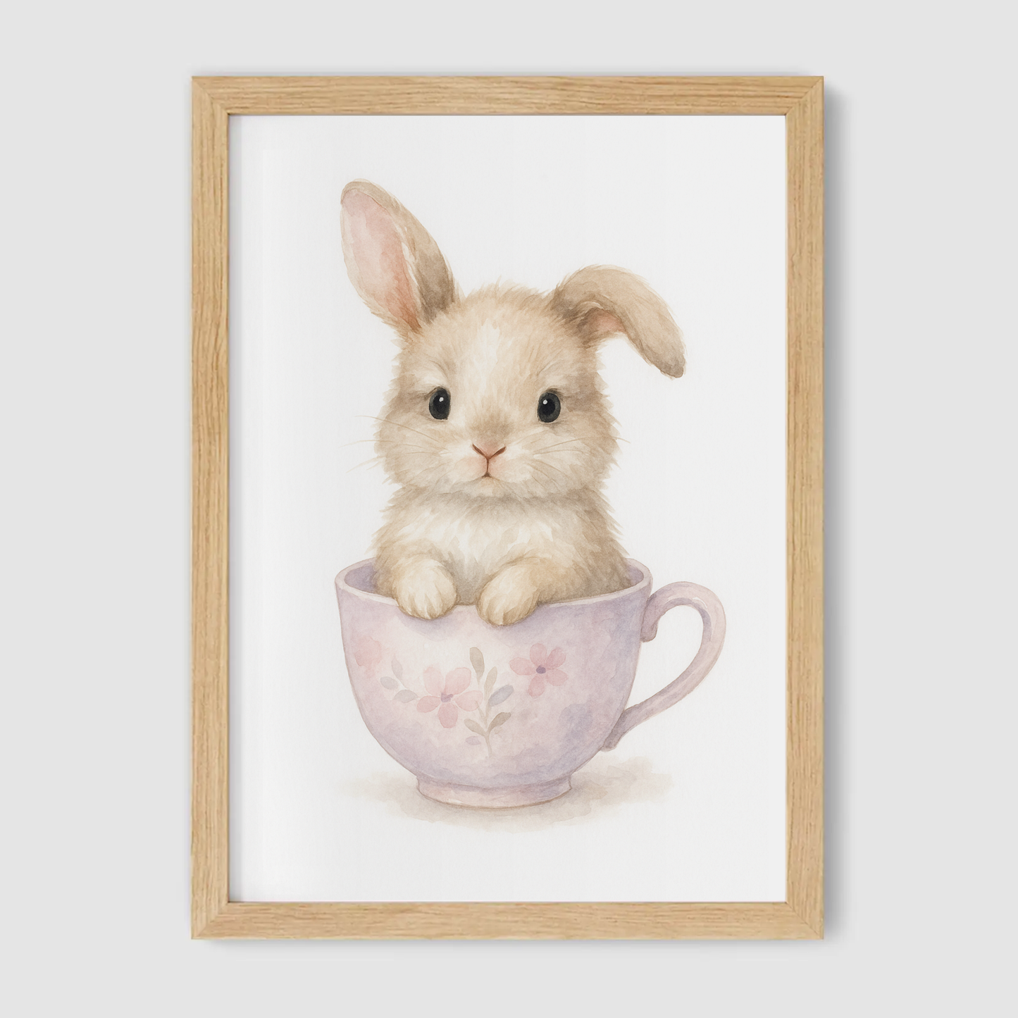 Baby Rabbit Print - Cute Pets Collection