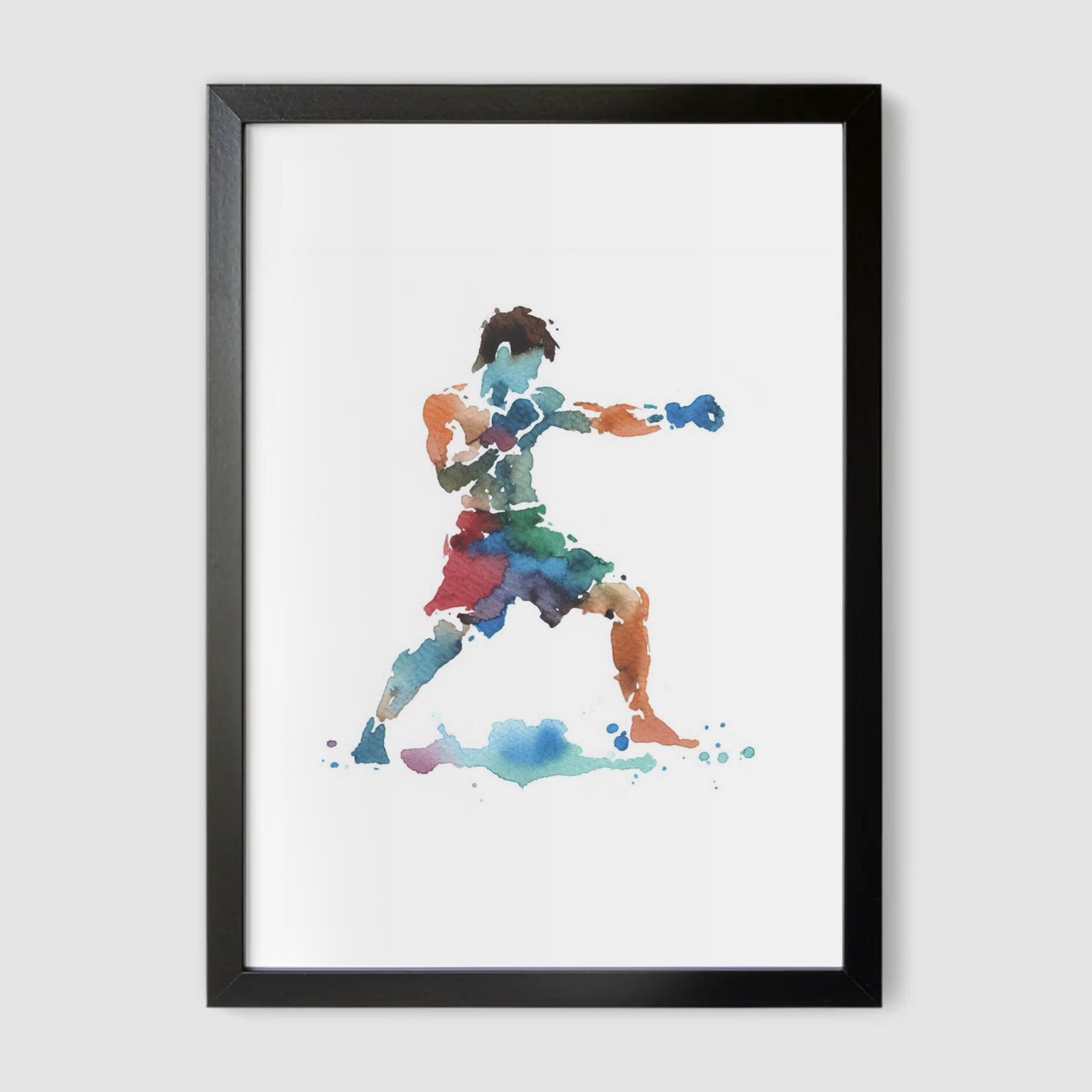 Colourful Boys Muay Thai Art Print - Combat Collection
