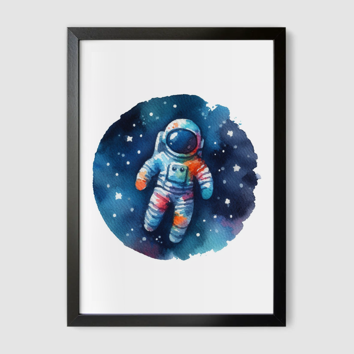 Spaceman Print - Nursery Space Collection