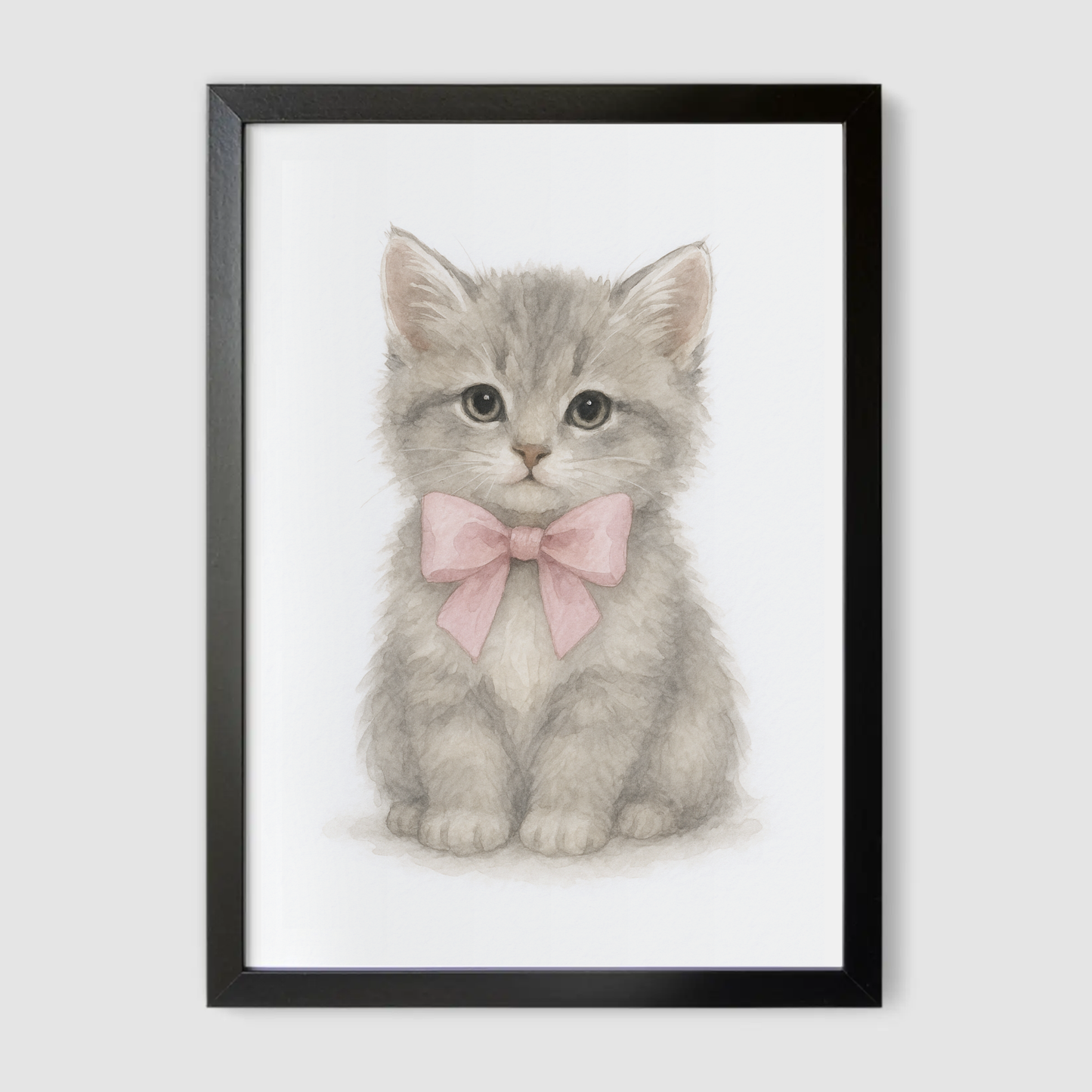 Baby Kitten Print - Cute Pets Collection