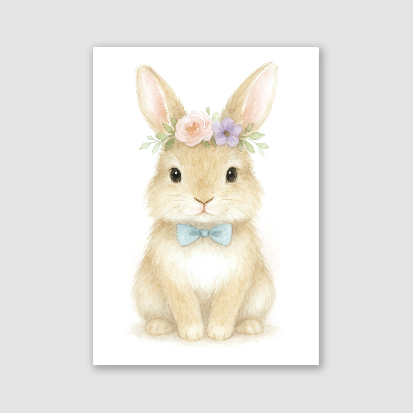 Baby Rabbit Print - Cute Pets Collection