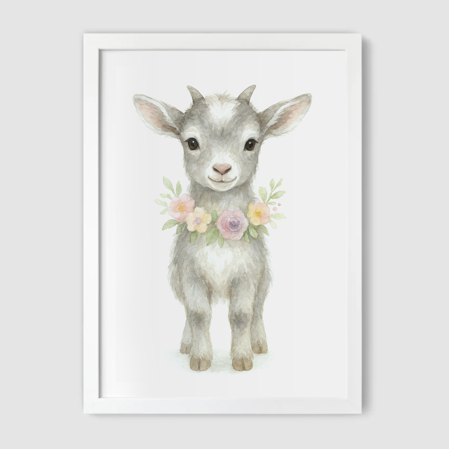 Baby Goat Print - Cute Pets Collection