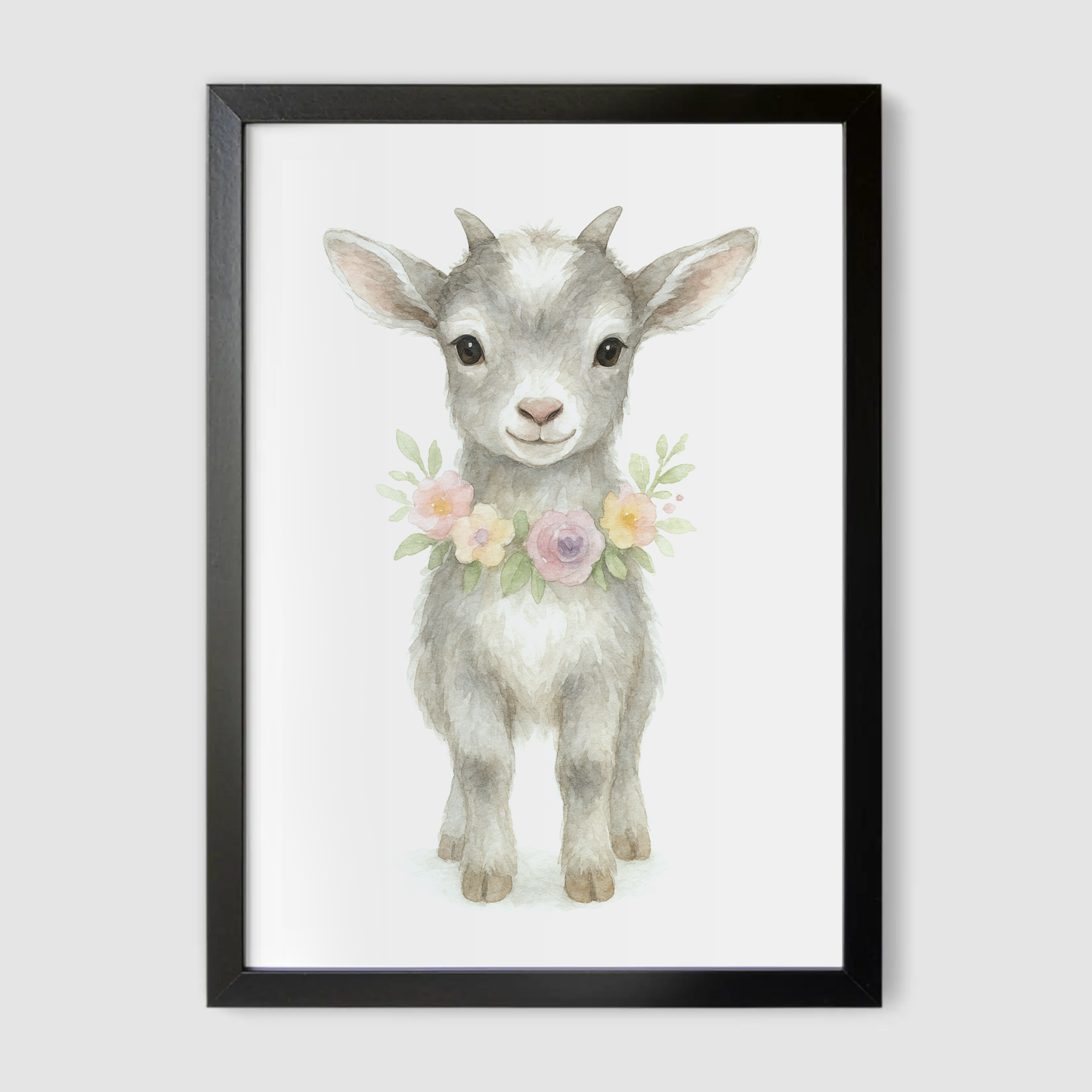 Baby Goat Print - Cute Pets Collection