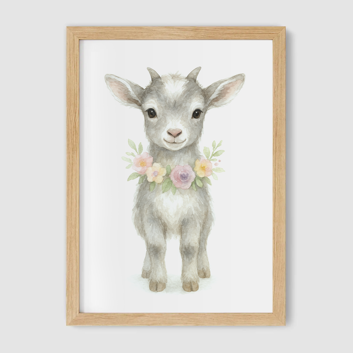 Baby Goat Print - Cute Pets Collection