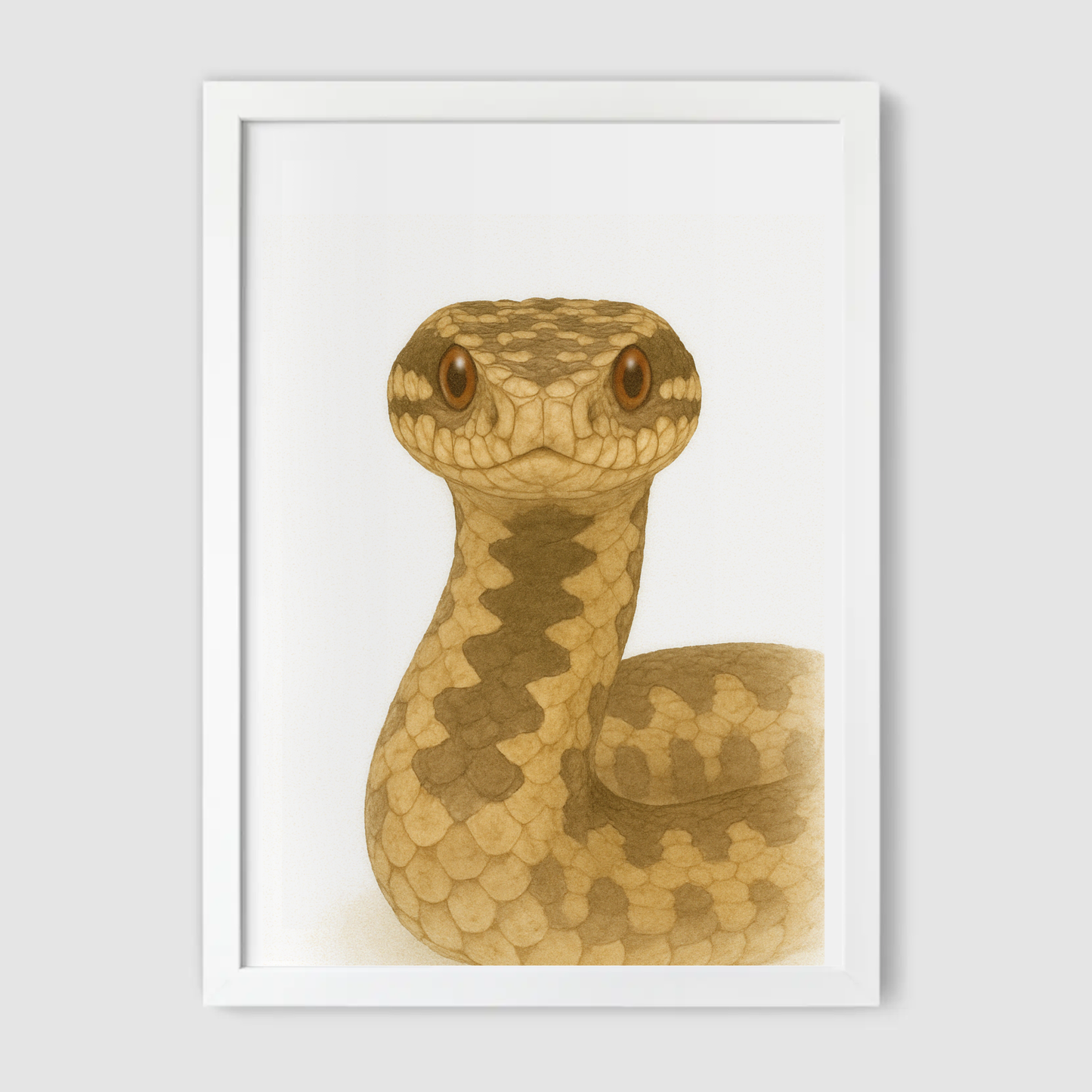 Baby Adder Nursery Print - Woodland Animal Collection