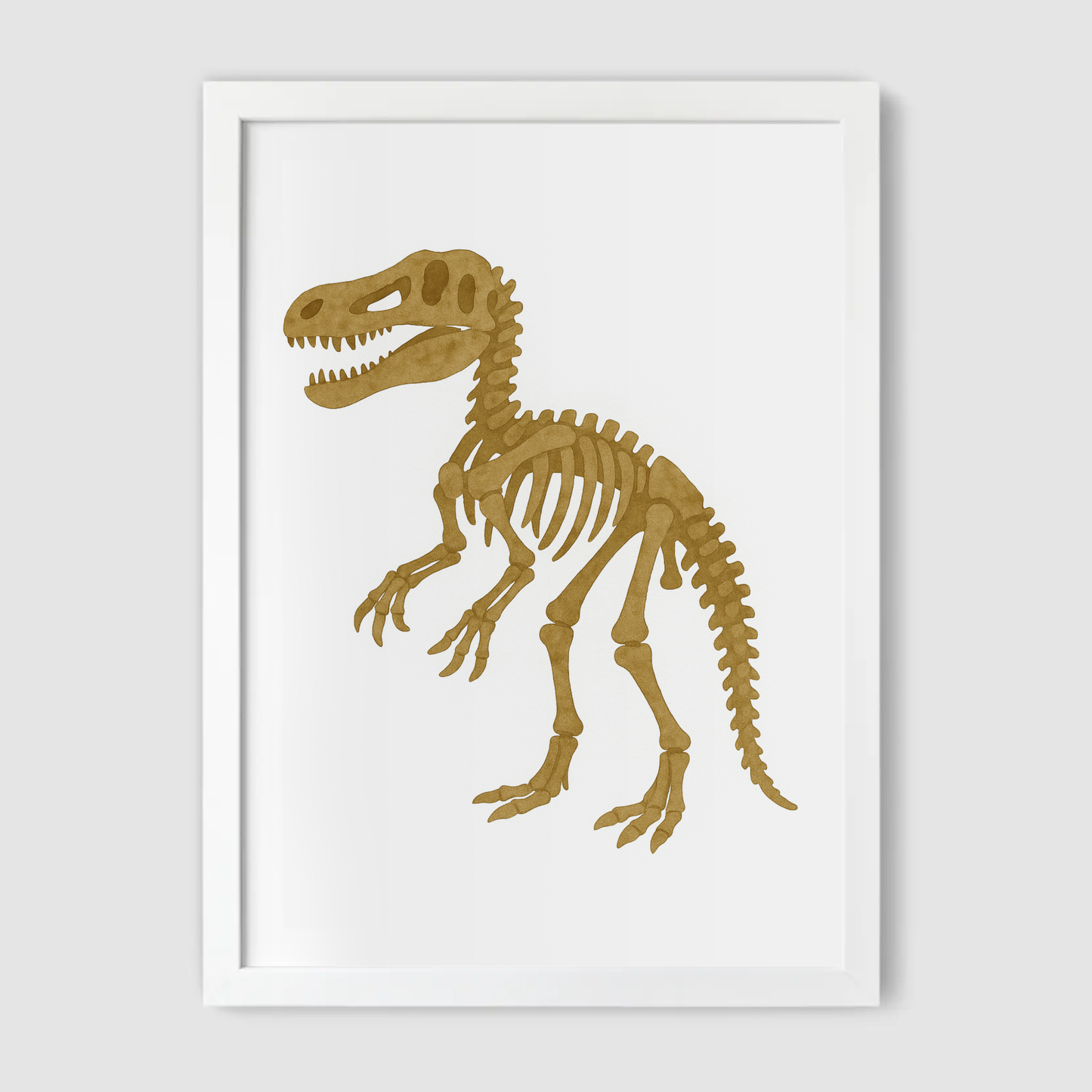 Suchomimus Fossil Print - Dinosaur Nursery Collection