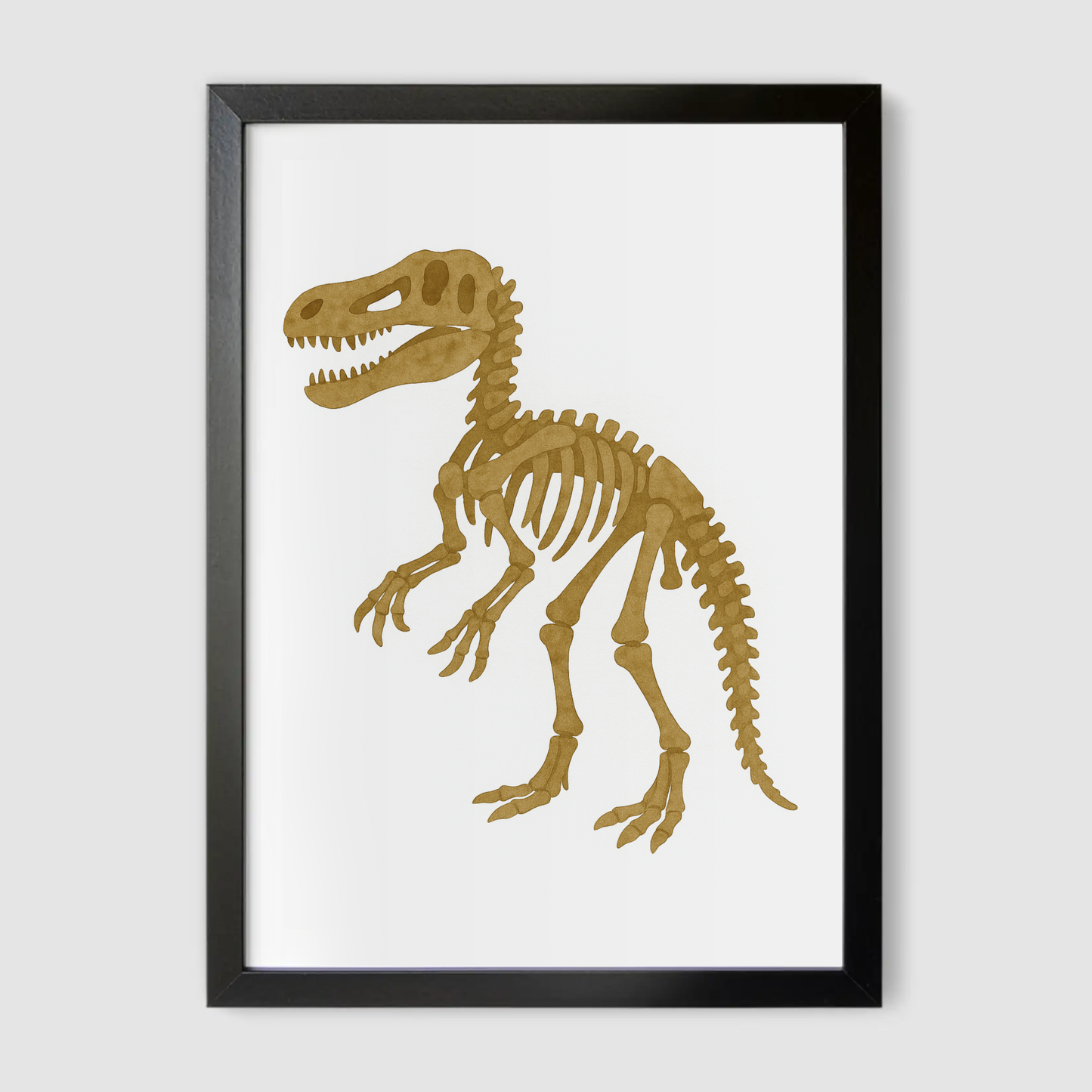 Suchomimus Fossil Print - Dinosaur Nursery Collection