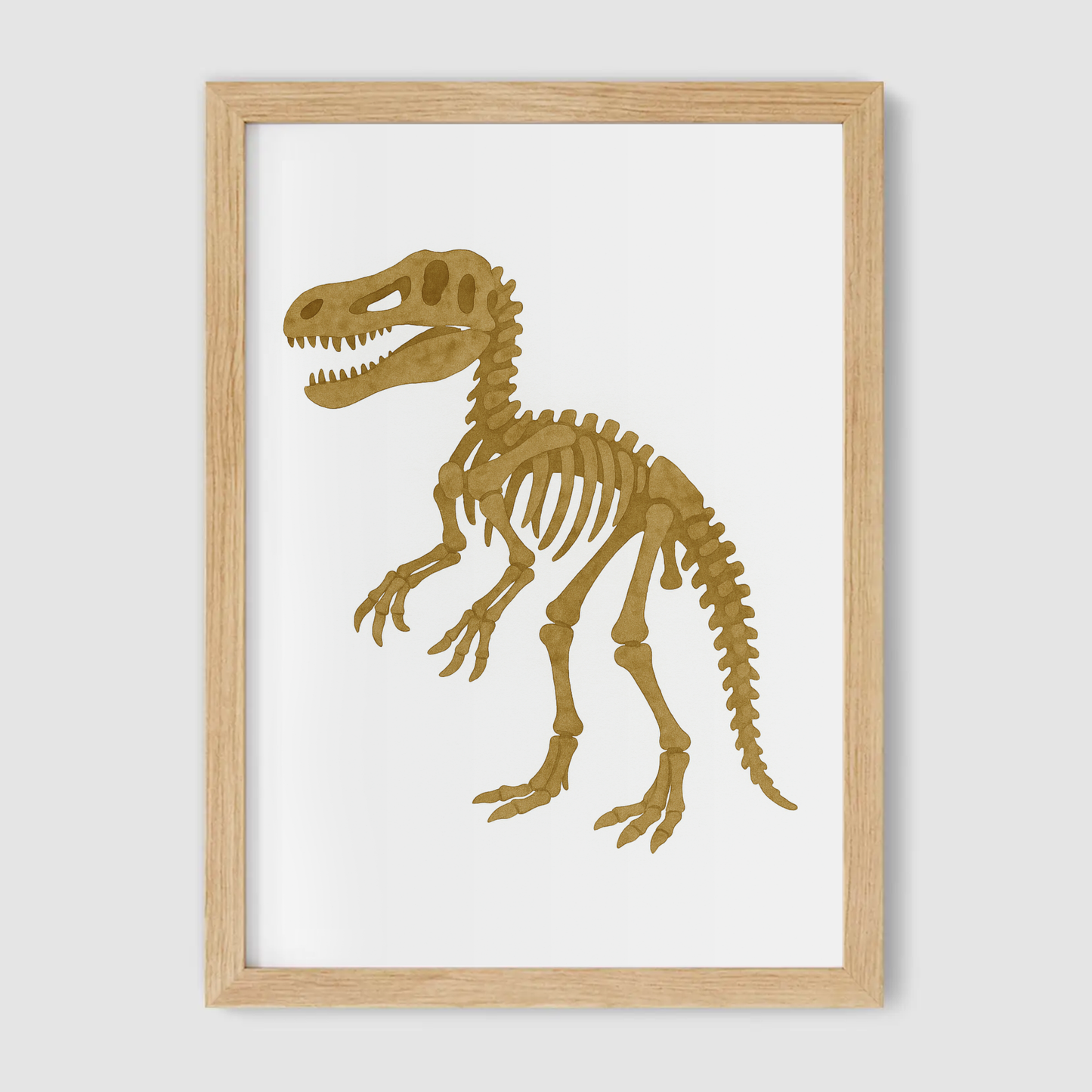Suchomimus Fossil Print - Dinosaur Nursery Collection