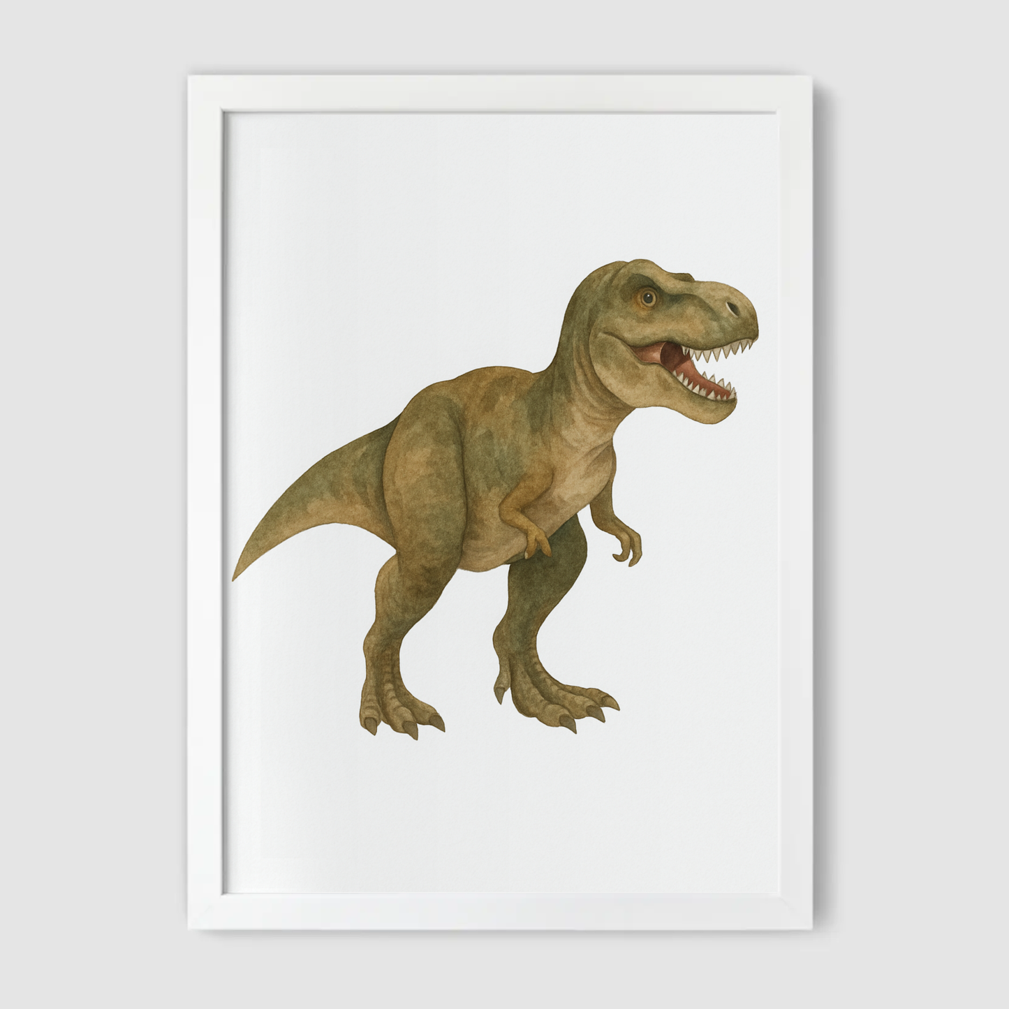 T-Rex Dinosaur Print - Dinosaur Nursery Collection