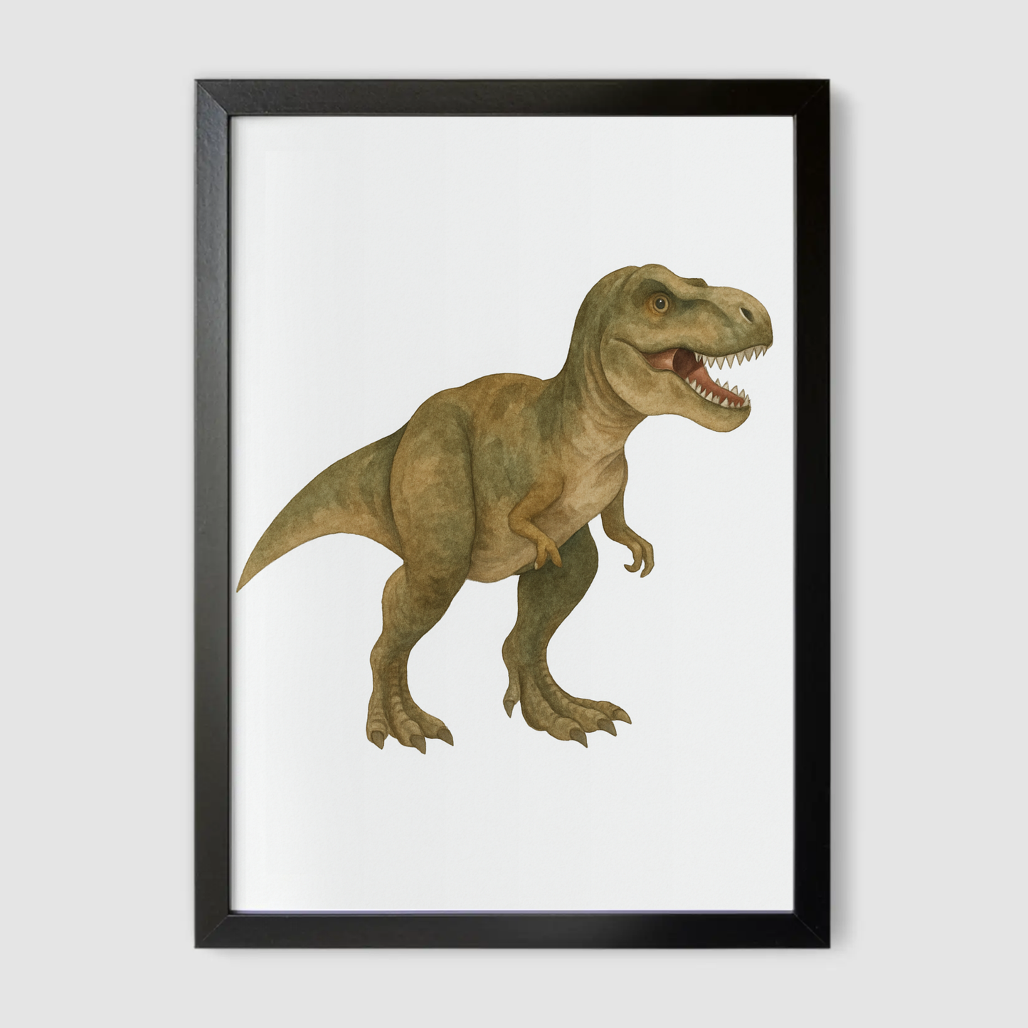 T-Rex Dinosaur Print - Dinosaur Nursery Collection