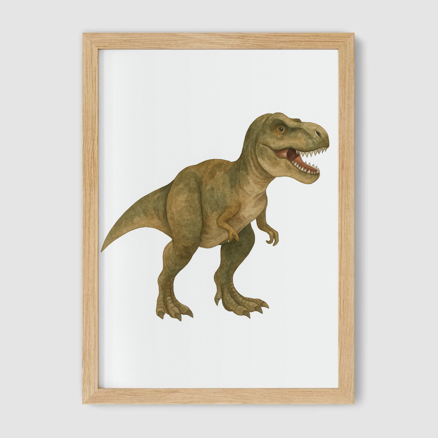 T-Rex Dinosaur Print - Dinosaur Nursery Collection