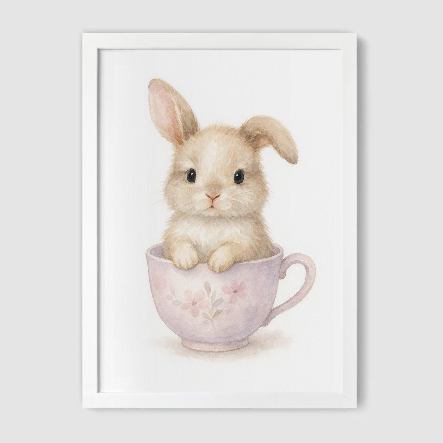 Baby Rabbit Print - Cute Pets Collection