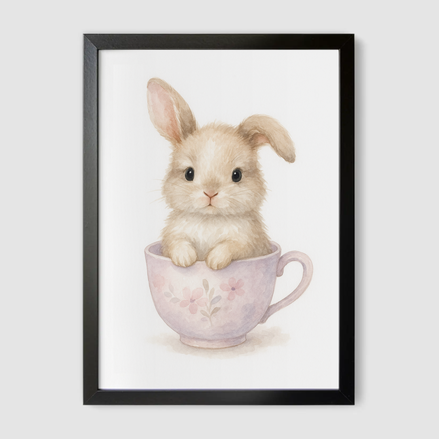 Baby Rabbit Print - Cute Pets Collection