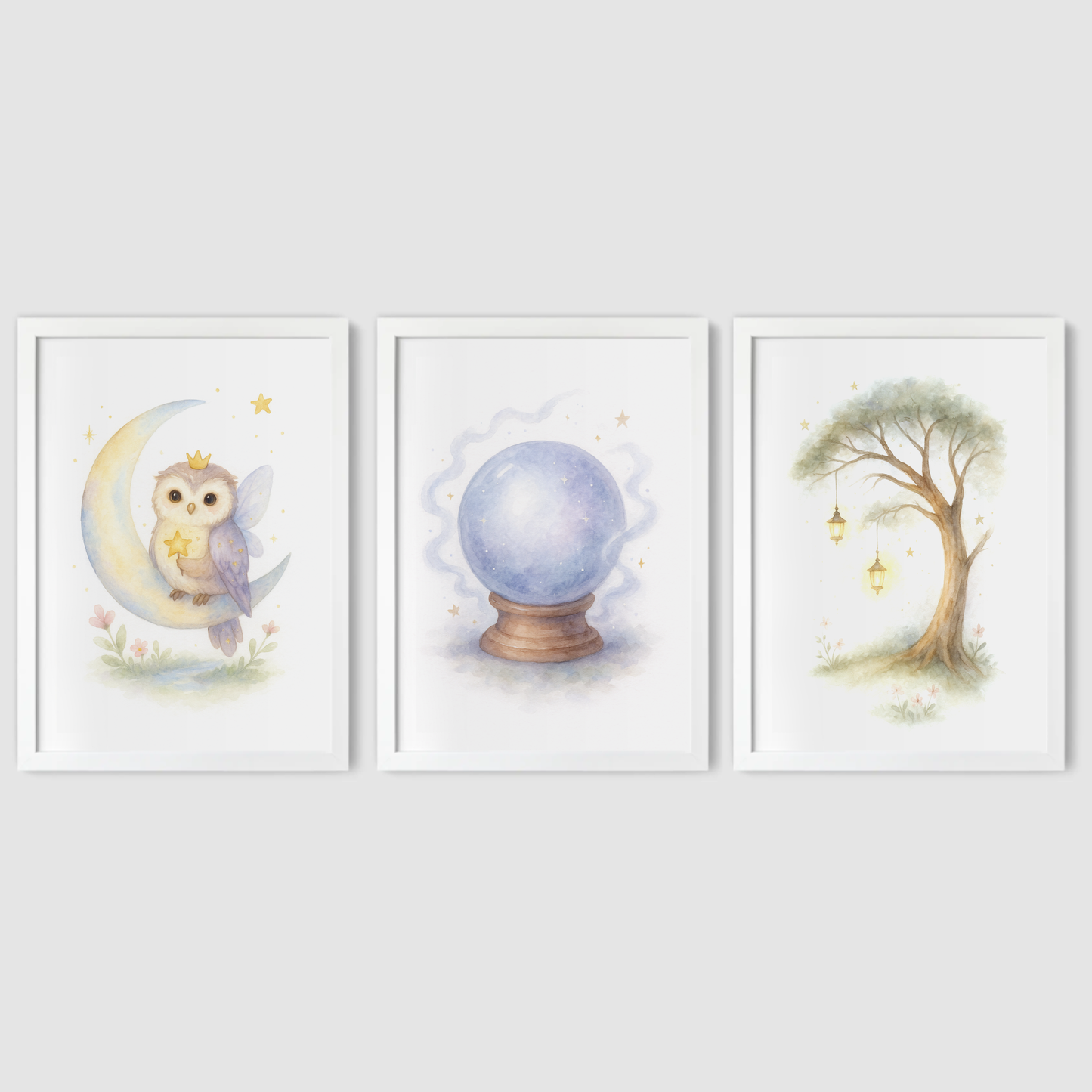 Moonlit Magic Print Set - Fairytale Collection Set of 3