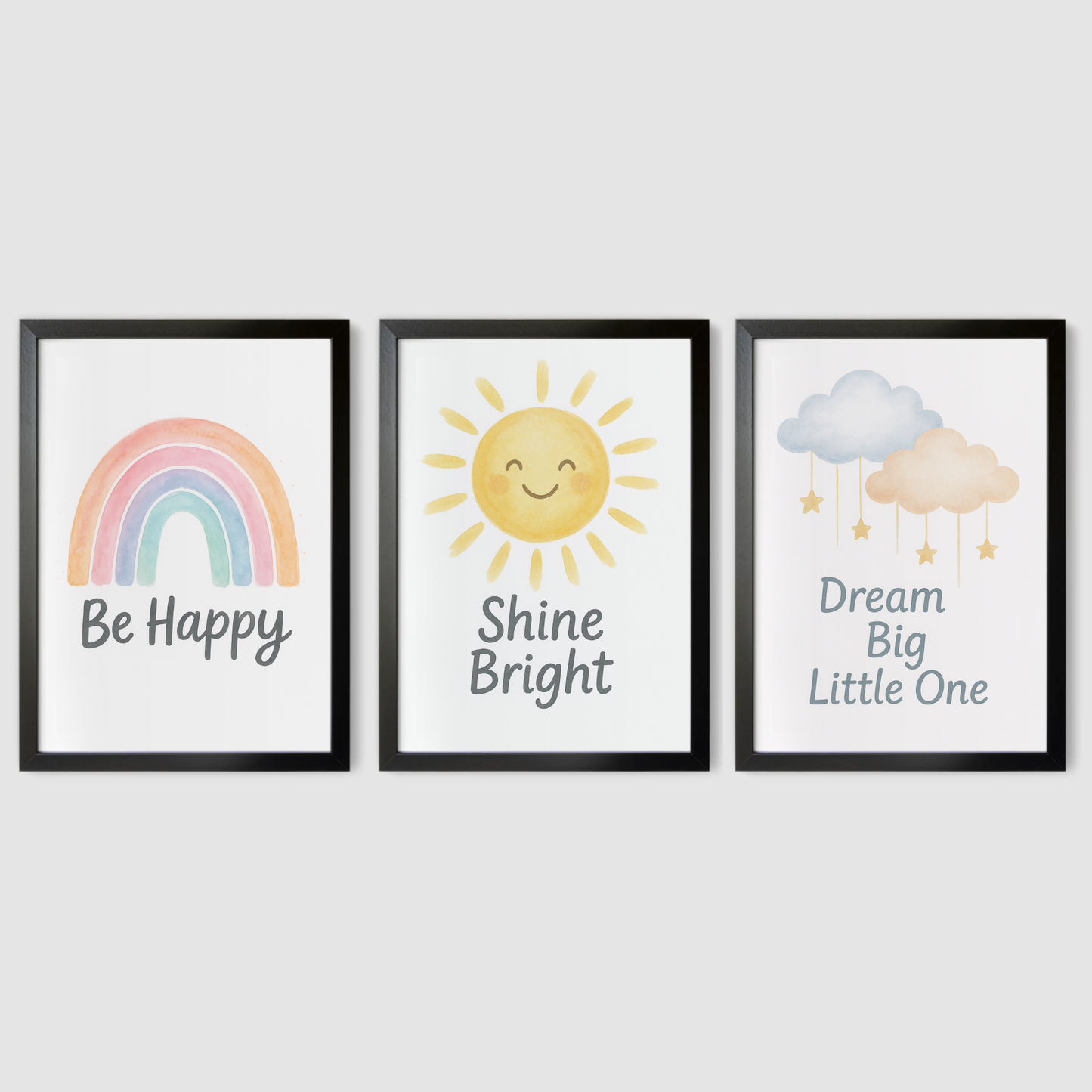 Rainbow Uplift Print Set - Rainbow & Positivity Collection Set of 3