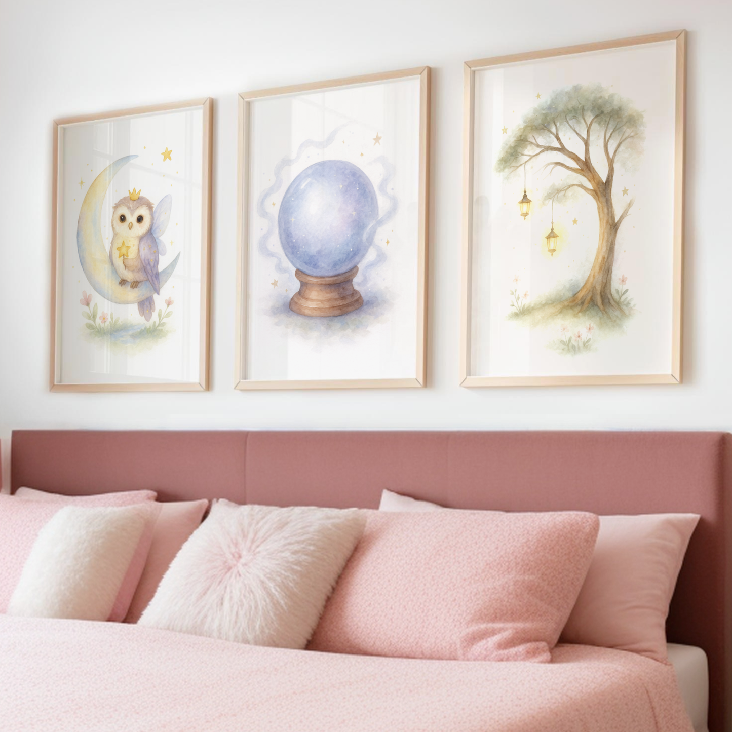 Moonlit Magic Print Set - Fairytale Collection Set of 3