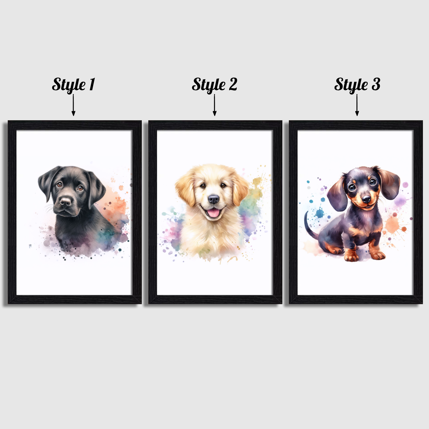 Dog Nursery Print Set
