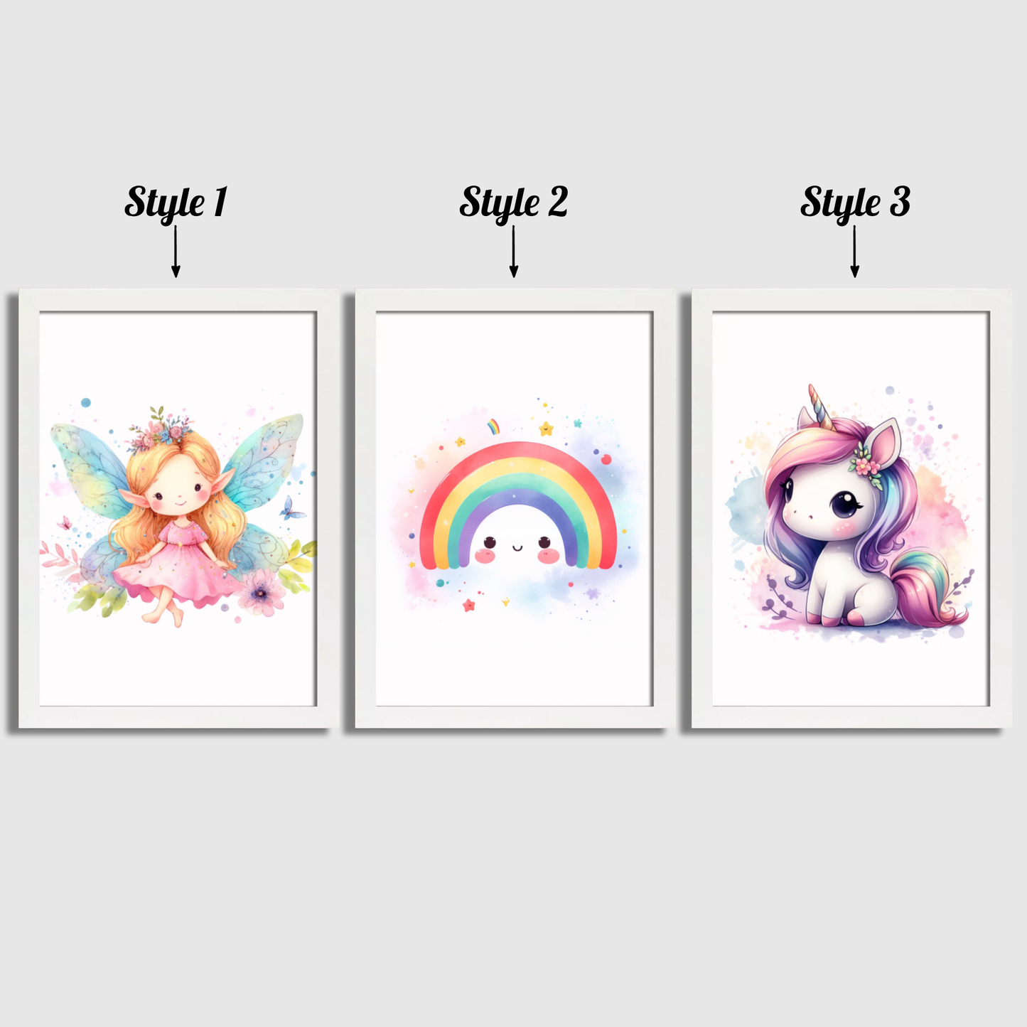 Fairy Nursery Print Set