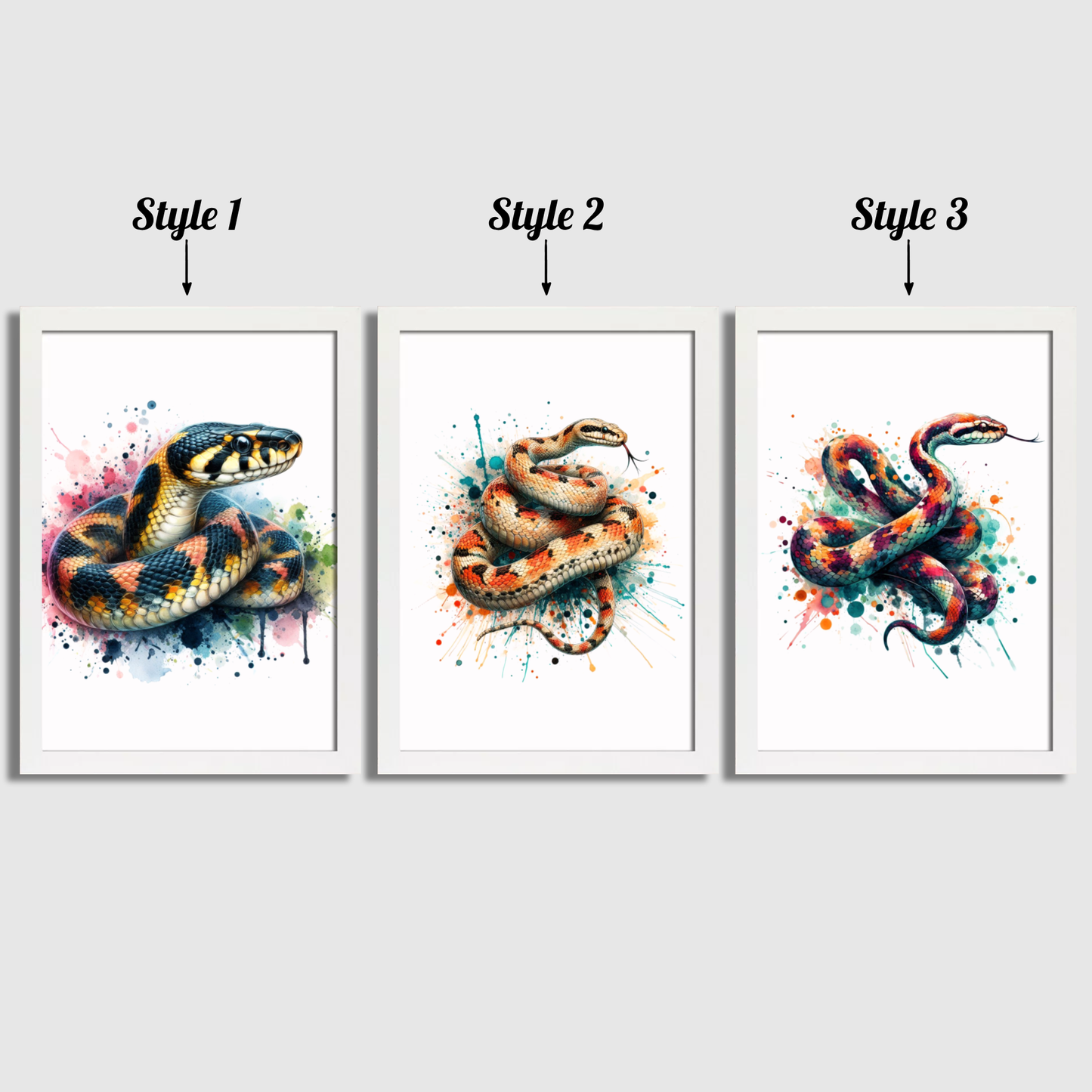 Snake Print Set