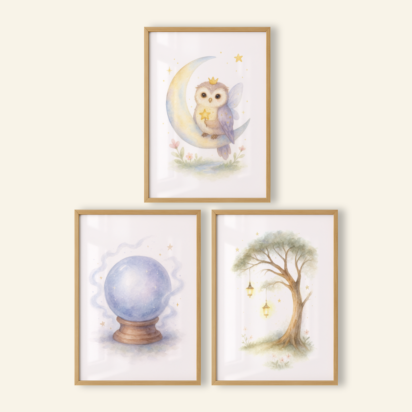 Moonlit Magic Print Set - Fairytale Collection Set of 3