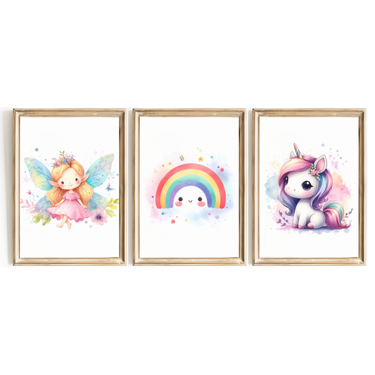 Fairy Nursery Print Set