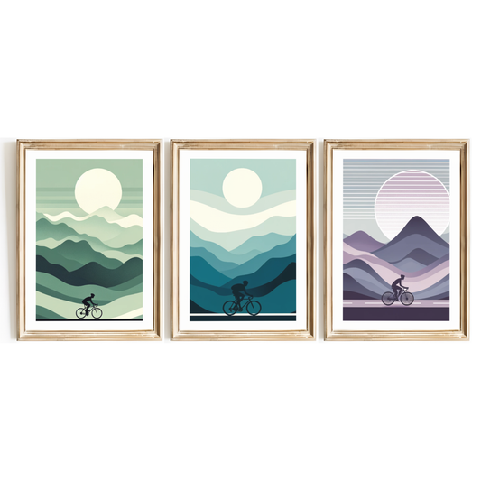 Cycling Print Set