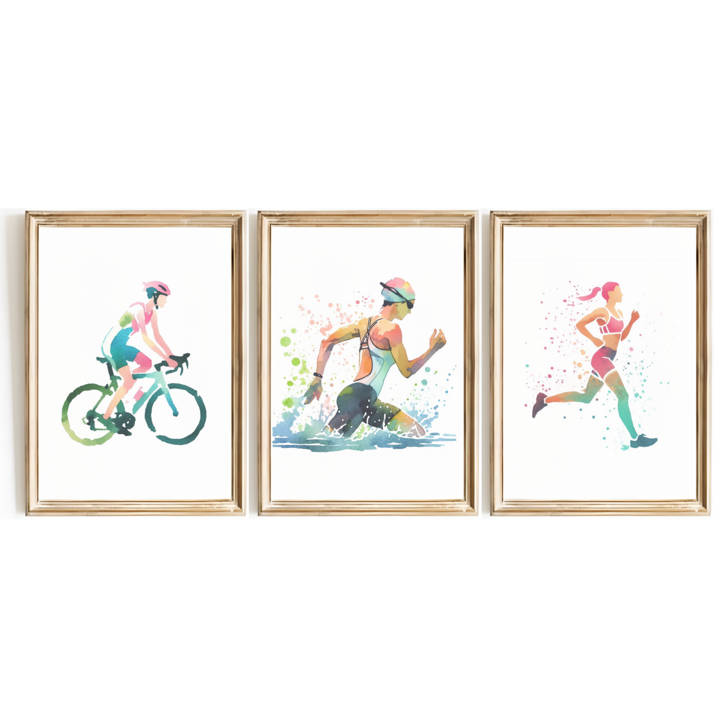 Womens Triathlon Print Set