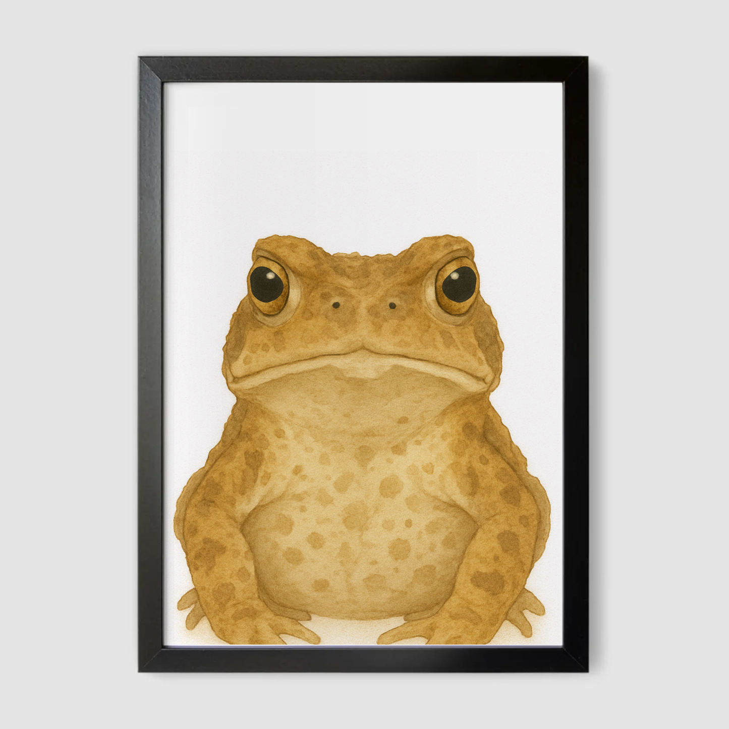 Baby Toad Nursery Print - Woodland Animal Collection
