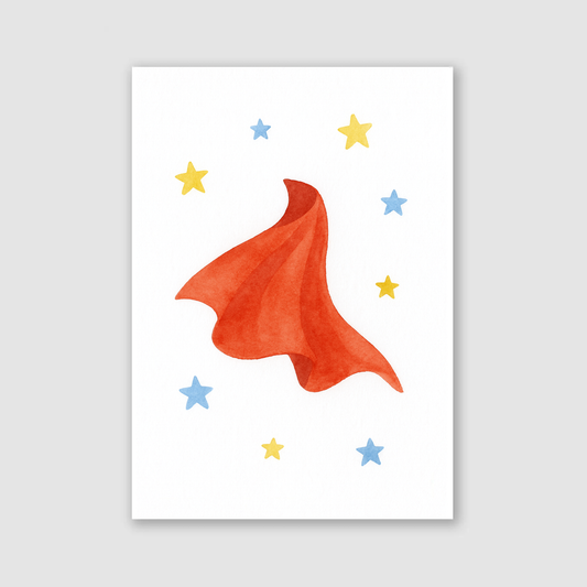 Superhero Cape Print - Superhero Collection