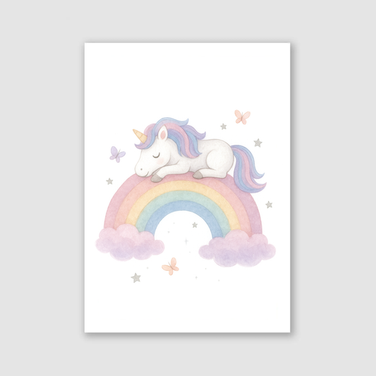 Unicorn Rainbow Print - Unicorns Collection