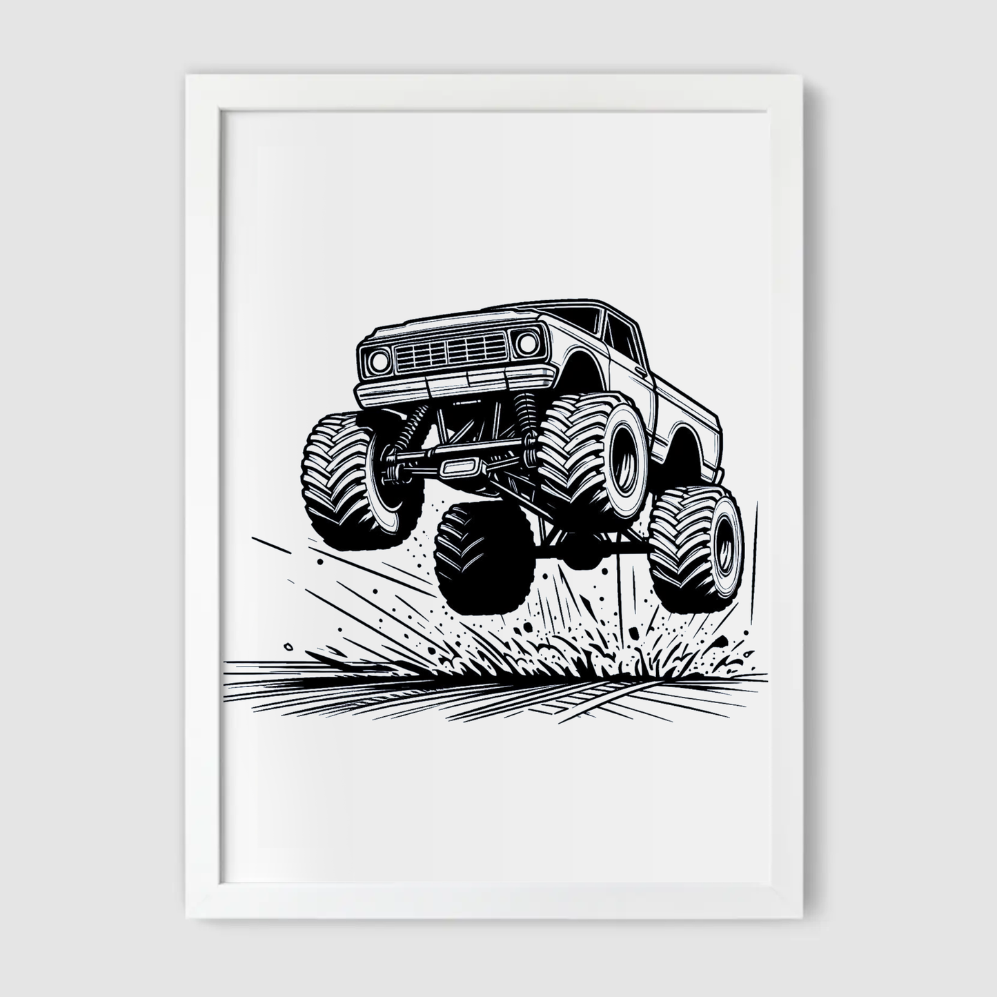 Monster Truck Print - Vehicles Collection