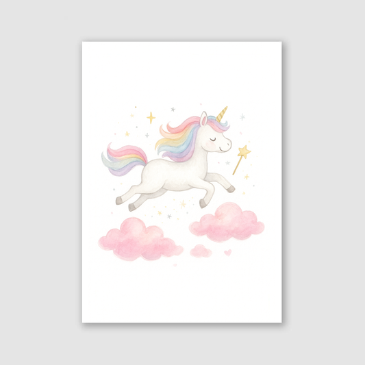 Pink Unicorn Print - Unicorns Collection