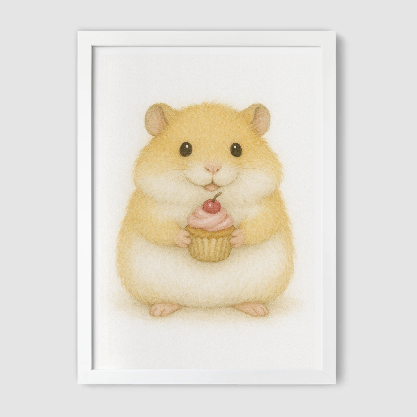 Syrian Hamster Print - Cute Pets Collection