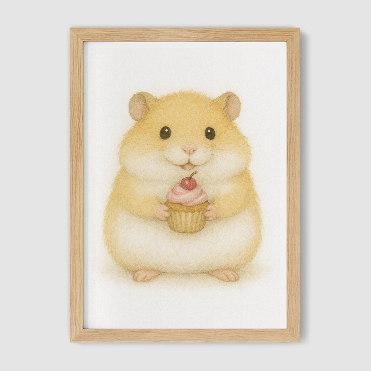 Syrian Hamster Print - Cute Pets Collection
