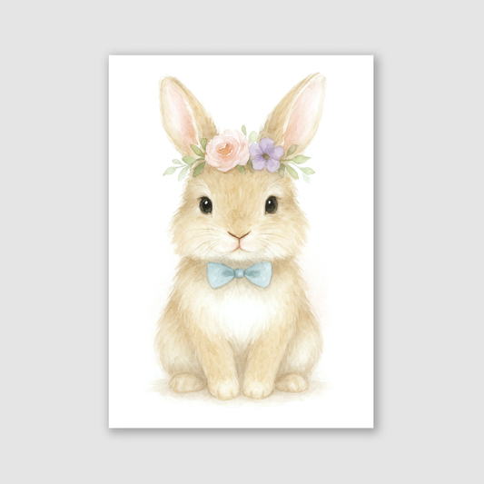 Baby Rabbit Print - Cute Pets Collection