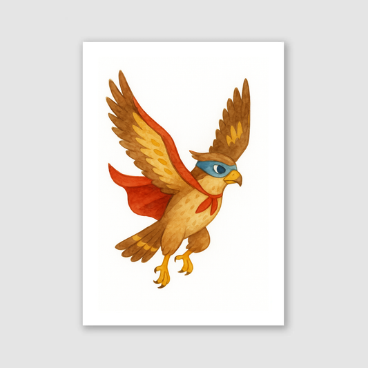 Eagle Superhero Print - Superhero Collection
