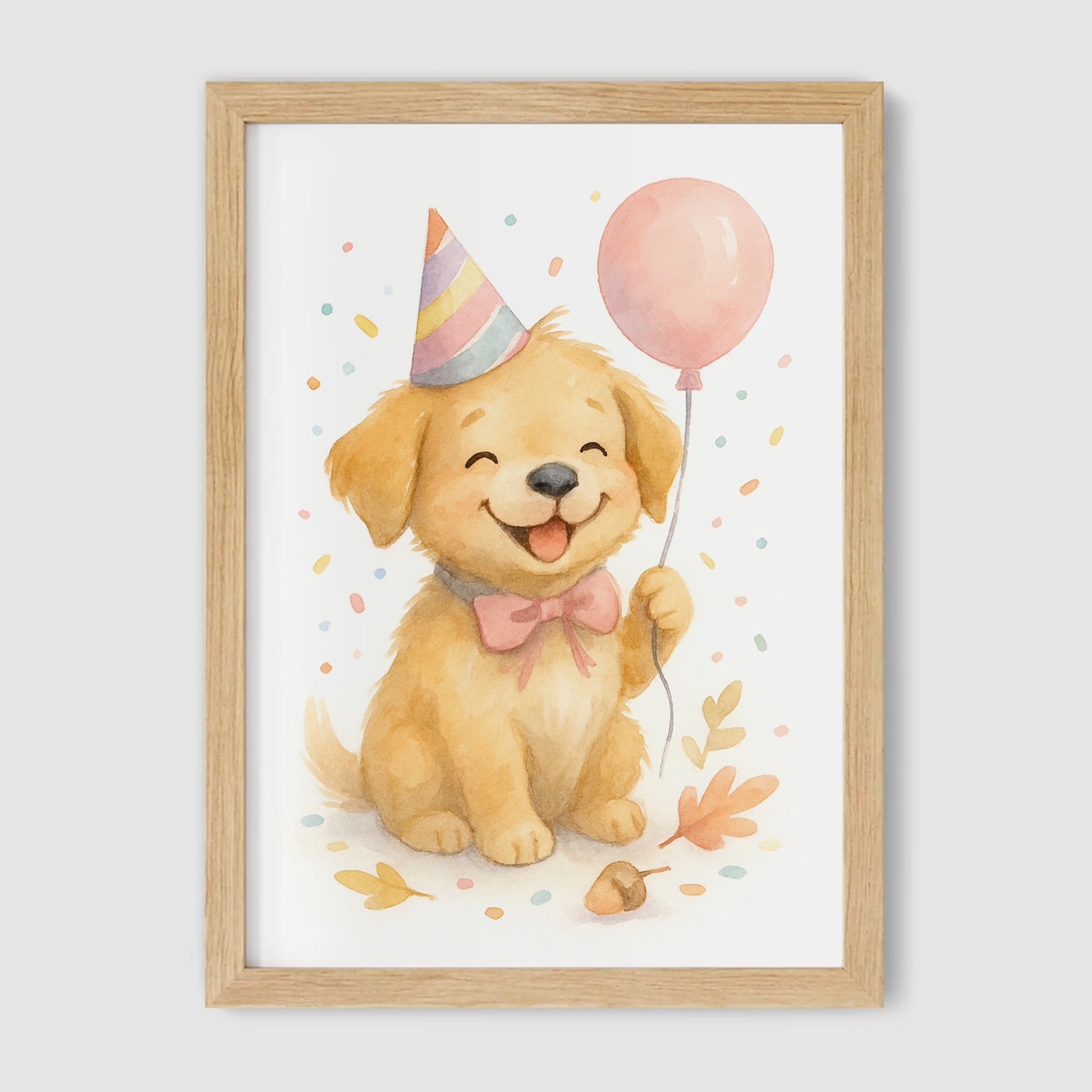 Birthday Dog Print - Cute Pets Collection