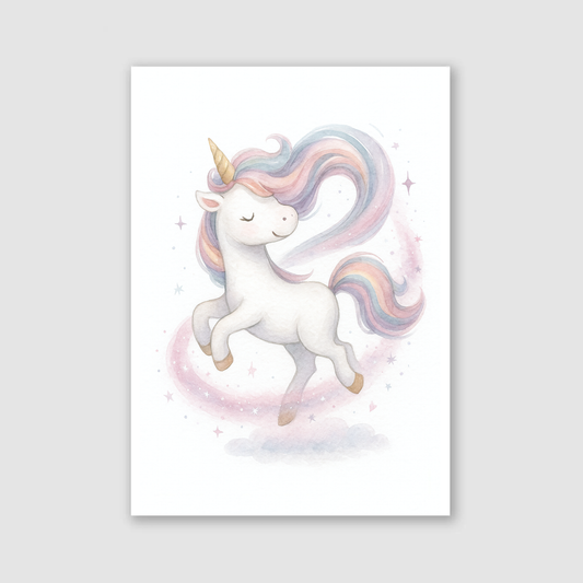 Dancing Unicorn Print - Unicorns Collection