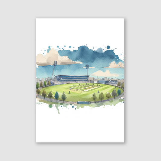 Headingley Cricket Stadium Print - Cricket Collection