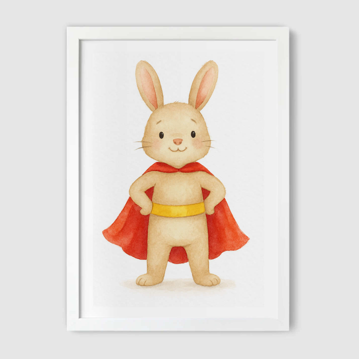 Superhero Rabbit Print - Superhero Collection
