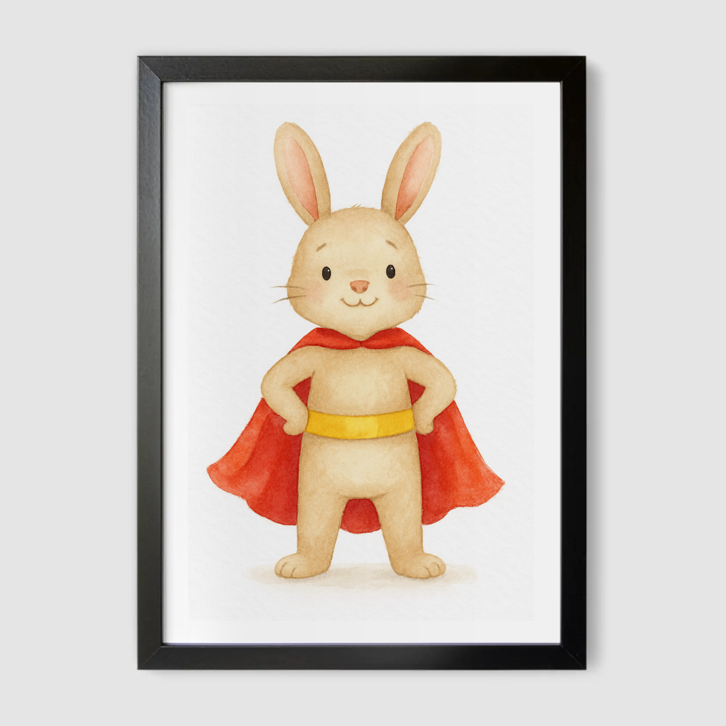 Superhero Rabbit Print - Superhero Collection
