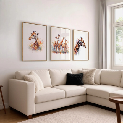 Giraffe Print Set