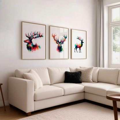 Deer Print Set