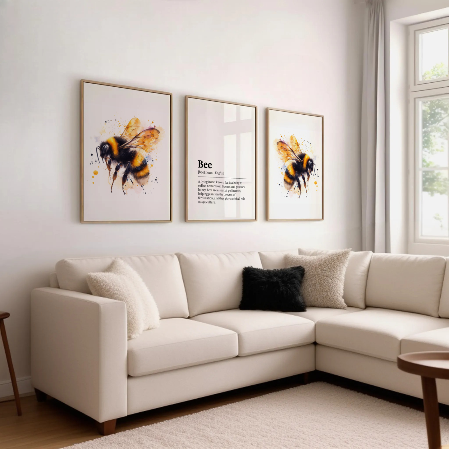 Bee Definition Print Set