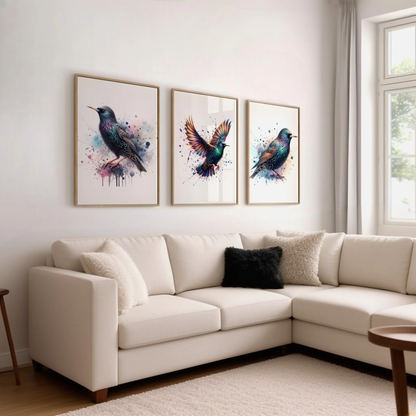 Starling Print Set