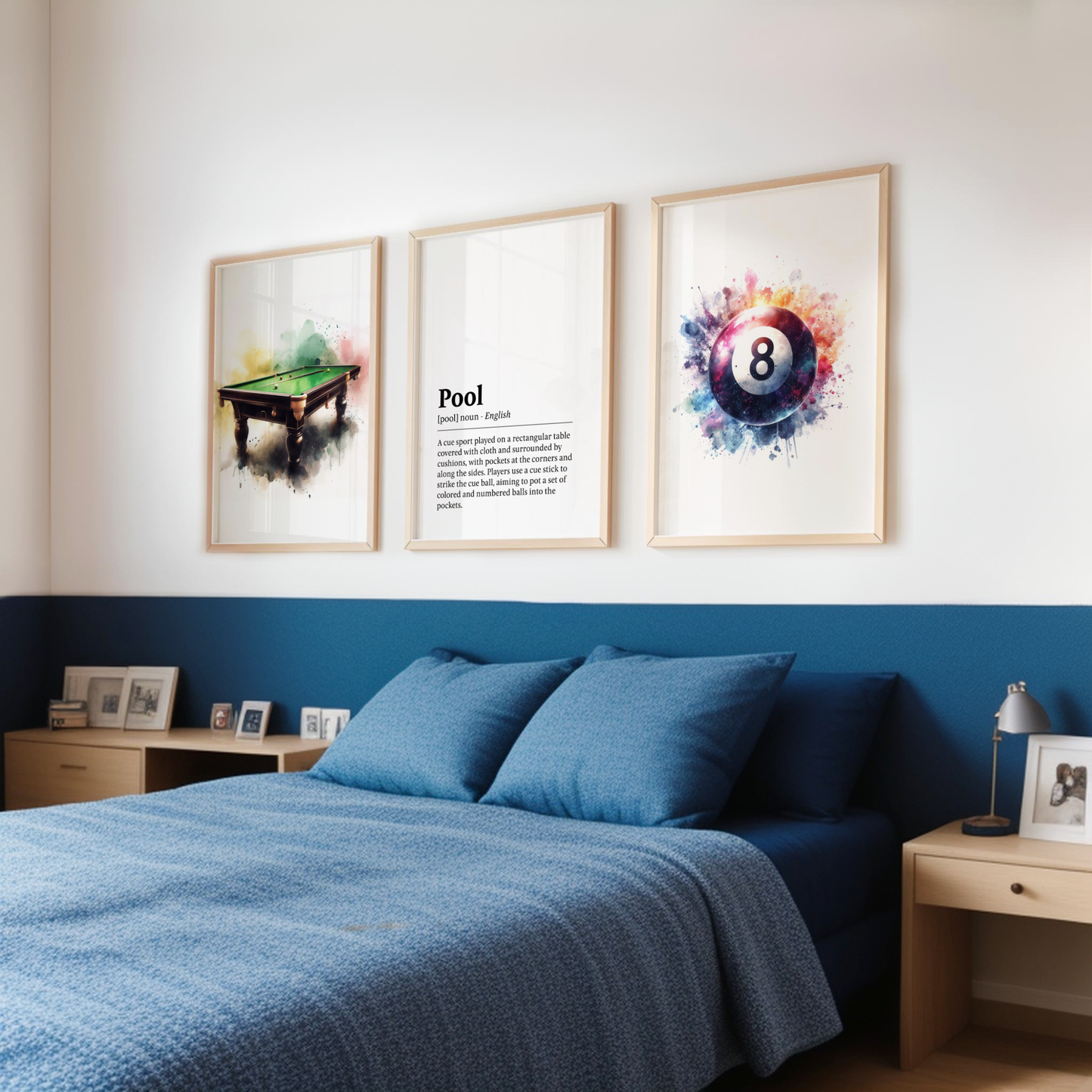 Pool Definition Print Set