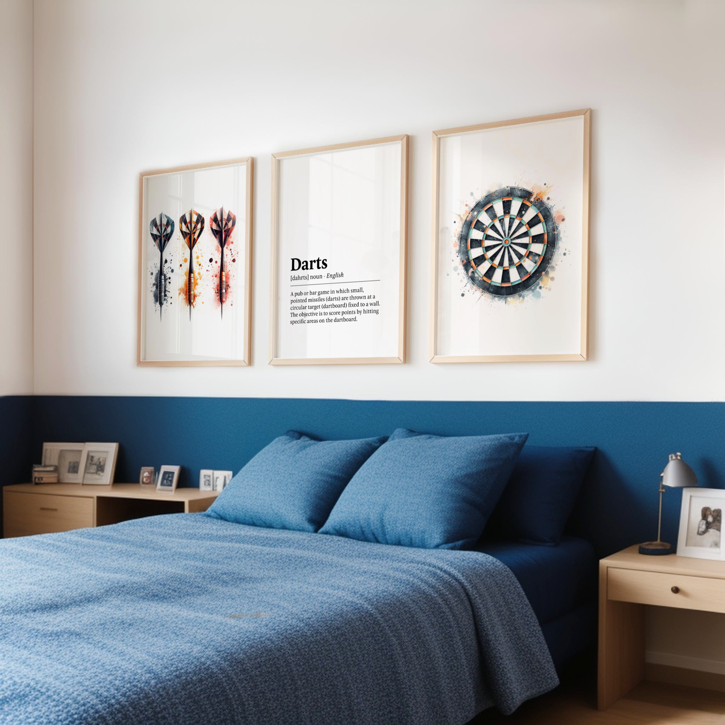 Darts Definition Print Set