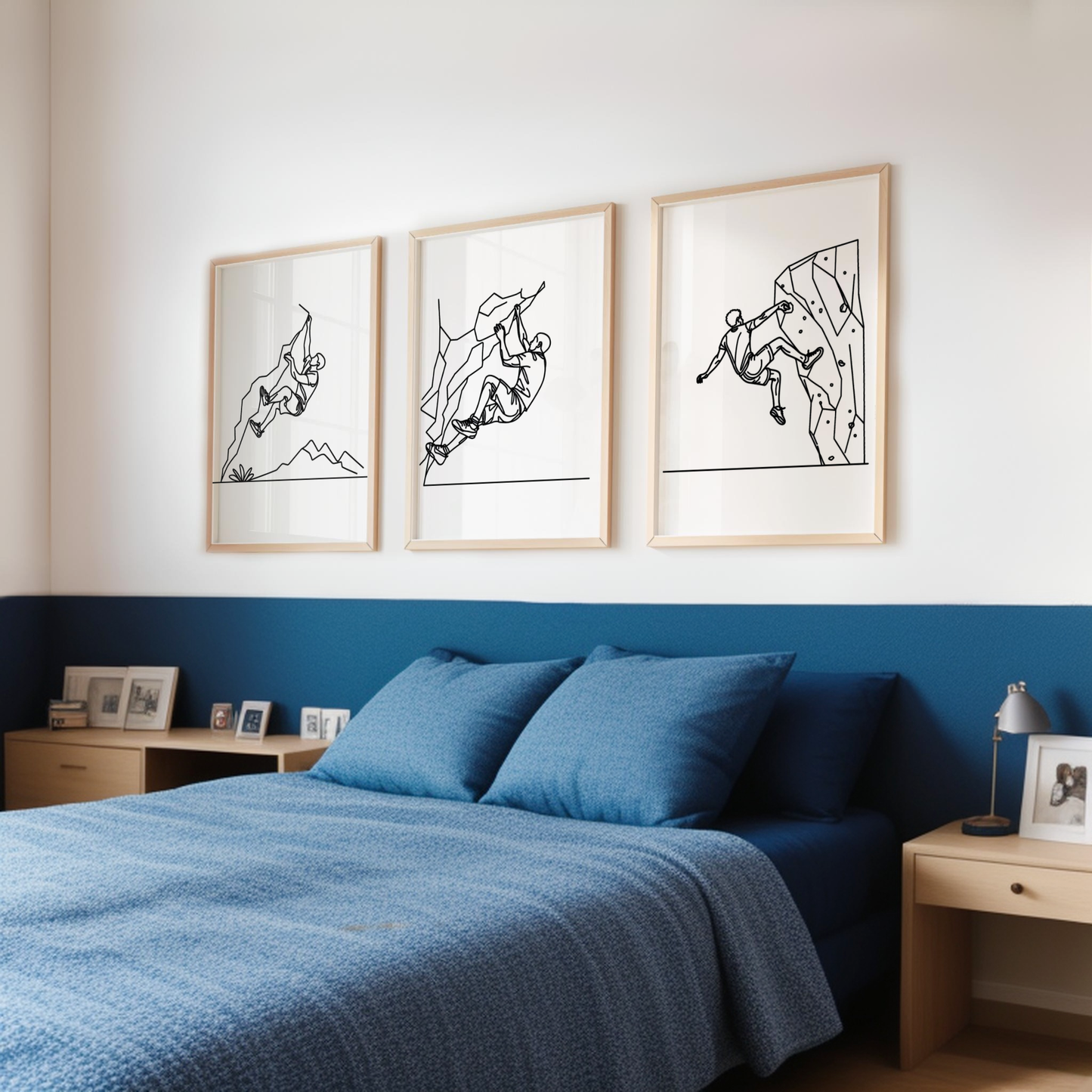 Minimal Climbing Print Set