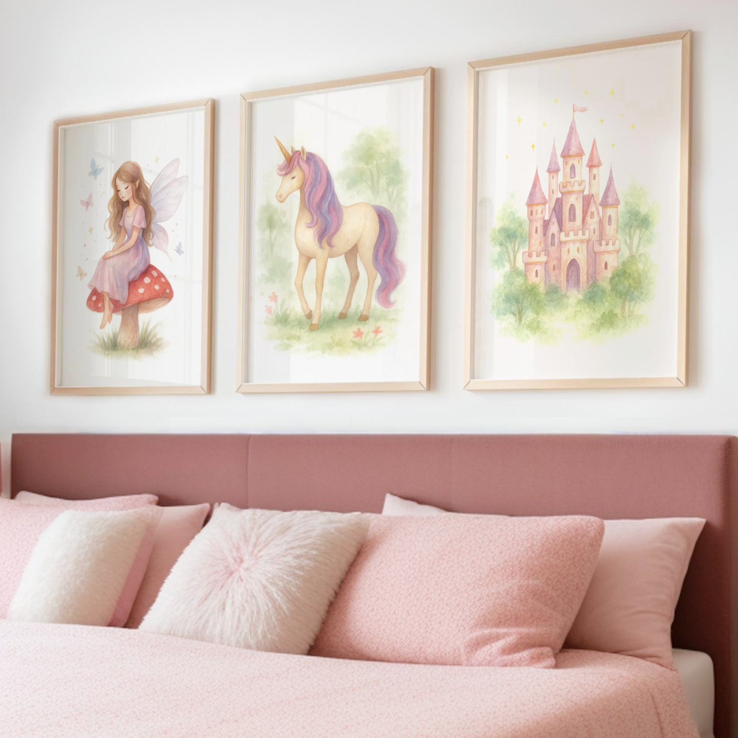 Enchanted Forest Friends Print Set - Fairytale Collection Set of 3