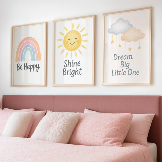 Rainbow Uplift Print Set - Rainbow & Positivity Collection Set of 3